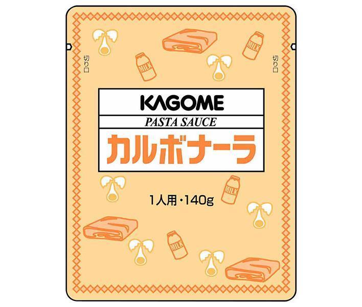 カゴメ パスタソース カルボナーラ 140g×30個入【日本出荷】