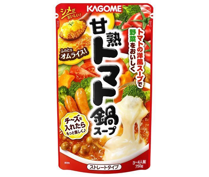 Kagome Sweet Ripe Tomato Pot Soup 750g x 12 bags [Shipped in Japan]