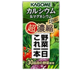 Kagome One Vegetable a Day Super Concentrated Calcium & Magnesium 125ml paper pack x 24 pieces [Shipped in Japan]