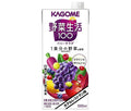 カゴメ 野菜生活100 ベリーサラダ(ホテルレストラン用) 1L紙パック×6本入【日本出荷】
