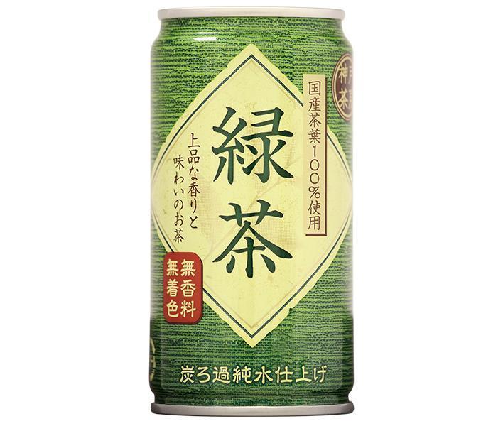 富永貿易 神戸茶房 緑茶 185g缶×30本入【日本出荷】