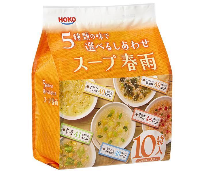 宝幸 5種類の味で選べるしあわせ スープ春雨 133g(5種×2袋入)×6袋入【日本出荷】