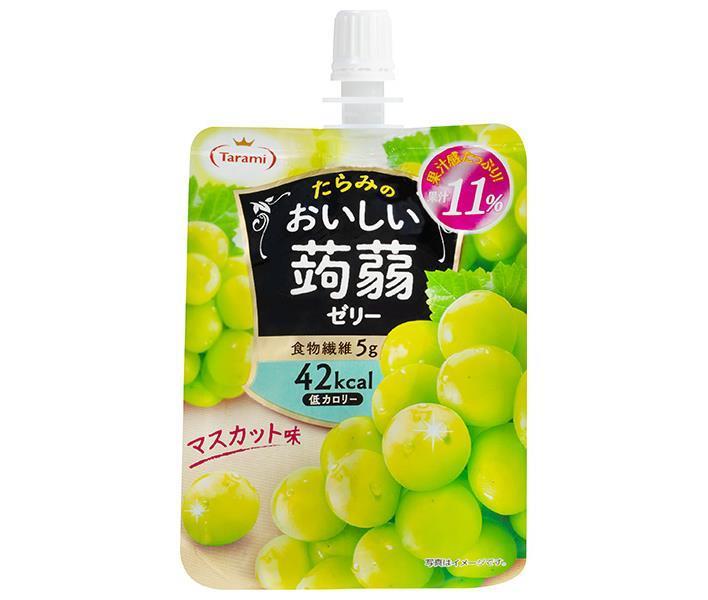 Tarami Delicious Konnyaku Jelly Muscat Flavor 150g Pouch x 30 Pieces [Shipped in Japan]