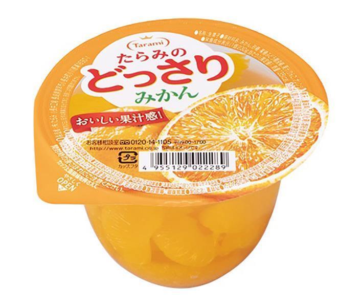 たらみ たらみのどっさり みかんゼリー 230g×24(6×4)個入【日本出荷】