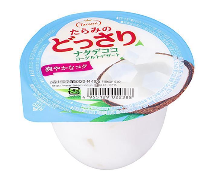 たらみ たらみのどっさり ナタデココヨーグルトデザート 230g×24(6×4)個入【日本出荷】