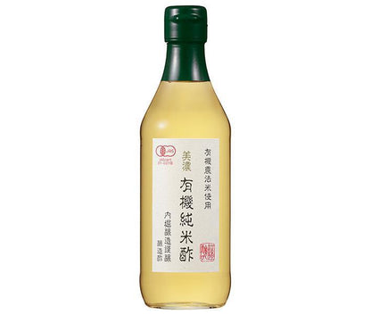 内堀醸造 美濃 有機純米酢 360ml瓶×6本入【日本出荷】