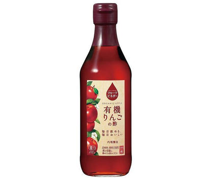 内堀醸造 フルーツビネガー 有機りんごの酢 360ml瓶×6本入【日本出荷】