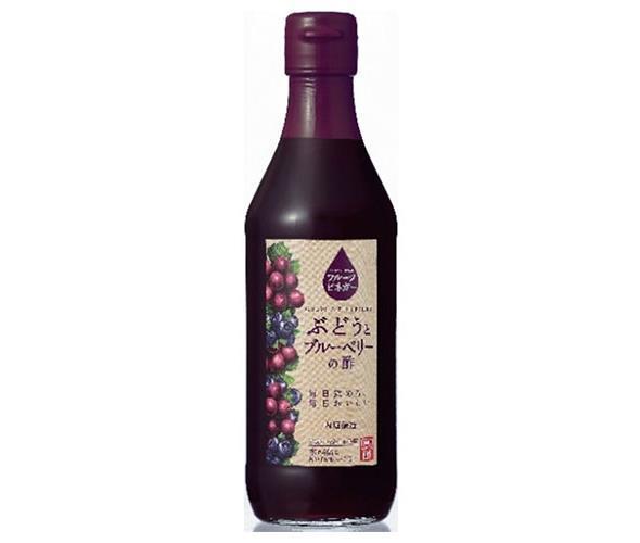 Uchibori Jozo Fruit Vinegar Grape and Blueberry Vinegar 360ml bottles x 6 bottles [Shipped in Japan]