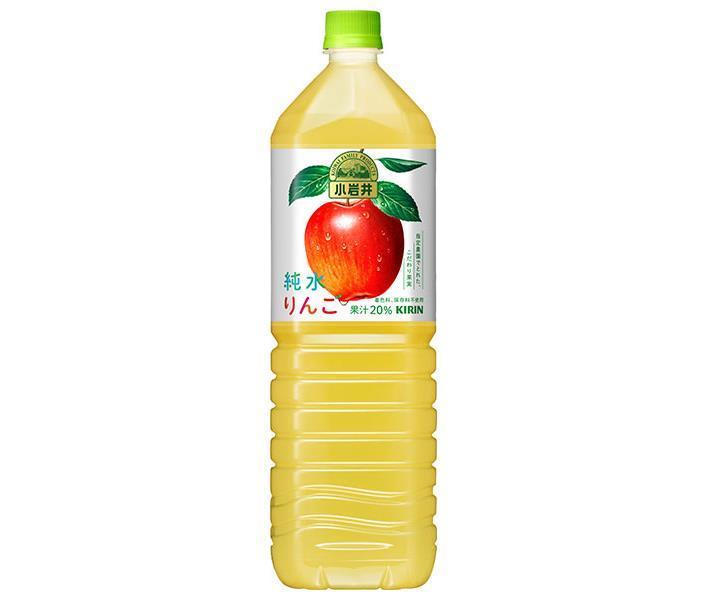 Kirin Koiwai pure water apple 1.5L plastic bottle x 8 pieces [shipped in Japan]