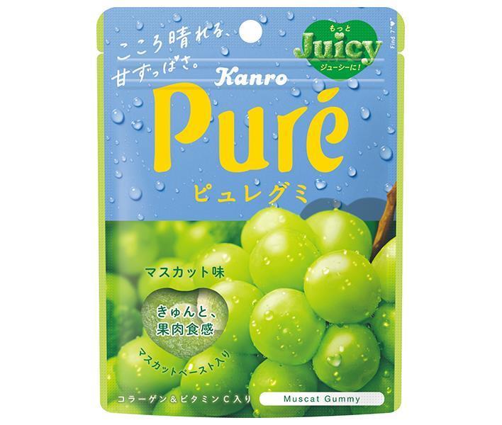 カンロ ピュレグミ マスカット 56g×6袋入【日本出荷】