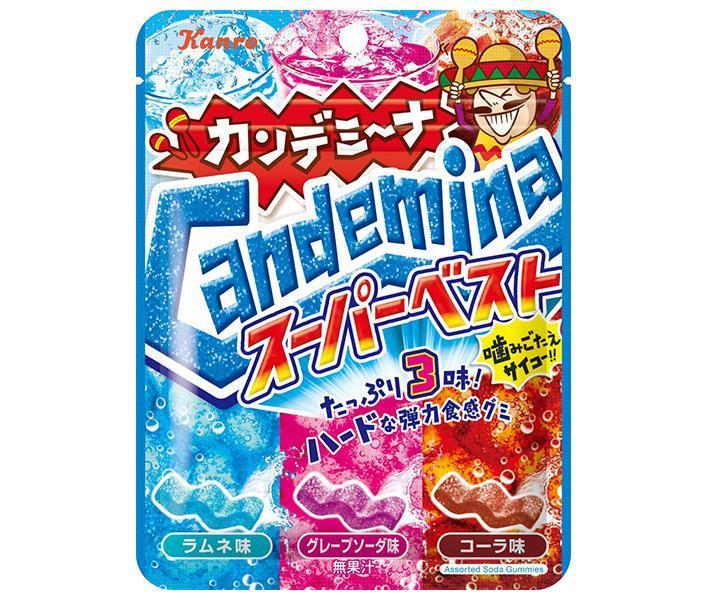 カンロ カンデミーナグミ スーパーベスト 72g×6袋入【日本出荷】