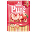 Kanro Pure Gummy Premium Yamanashi White Peach 54g x 6 bags [Shipped in Japan]