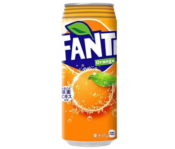 コカコーラ ファンタ オレンジ 500ml缶×24本入【日本出荷】