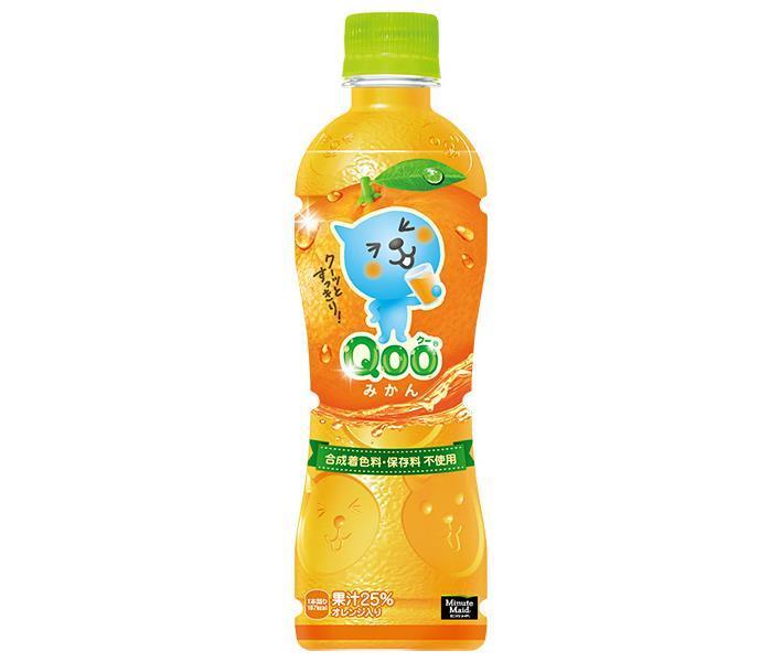 コカコーラ ミニッツメイド Qoo(クー) オレンジ 425mlペットボトル×24本入【日本出荷】