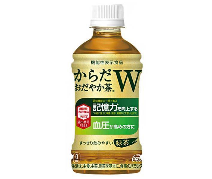 Coca-Cola Body Soothing Tea W [Food with Functional Claims] 350ml PET bottles x 24 bottles [Shipped in Japan]