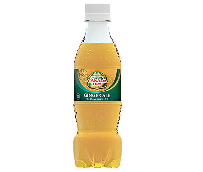 Coca-Cola Canada Dry Ginger Ale 350ml plastic bottles x 24 bottles [shipped in Japan]