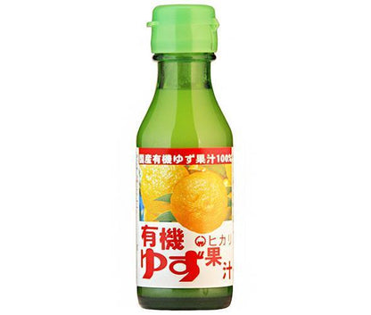 光食品 有機ゆず果汁 100ml瓶×20本入【日本出荷】