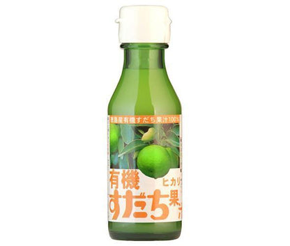 光食品 有機すだち果汁 100ml瓶×20本入【日本出荷】