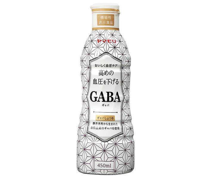 Yamamori GABA soy sauce [Food with functional claims] 450ml plastic bottles x 12 bottles [Shipped in Japan]