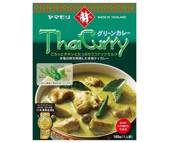 ヤマモリ タイカレーグリーン 180g×5箱入【日本出荷】