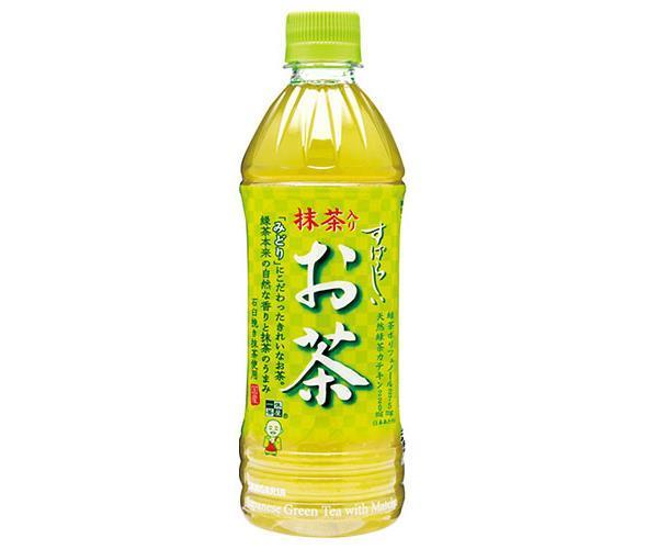 サンガリア すばらしい抹茶入りお茶 500mlペットボトル×24本入【日本出荷】
