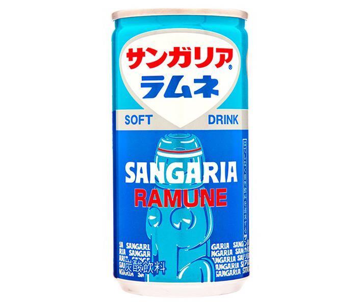 サンガリア ラムネ 190g缶×30本入【日本出荷】