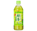 サンガリア やすらぐ抹茶入り緑茶 500mlペットボトル×24本入【日本出荷】