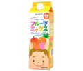 ヨーグルトン乳業 フルーツミックス 4倍濃縮 1000ml紙パック×8本入【日本出荷】