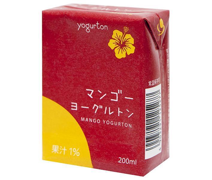 ヨーグルトン乳業 マンゴー ヨーグルトン 200ml紙パック×16本入【日本出荷】