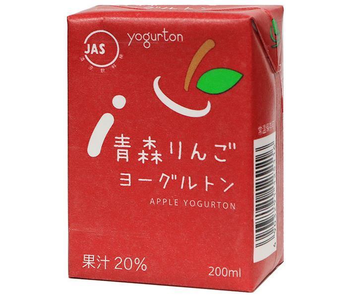 ヨーグルトン乳業 青森りんご ヨーグルトン 200ml紙パック×16本入【日本出荷】