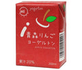 Yogurtton Dairy Aomori Apple Yogurtton 200ml paper pack x 16 pieces [shipped in Japan]