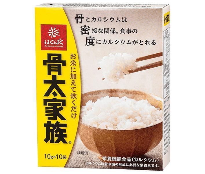 Hakubaku Boned Family 100g (10g x 10 bags) x 12 bags [shipped in Japan]