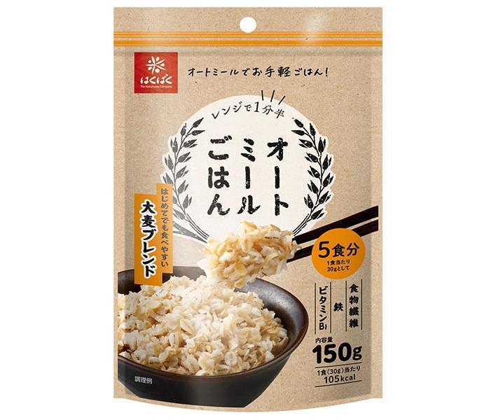 Hakubaku Oatmeal Rice Barley Blend 150g x 8 pieces [Shipped in Japan]