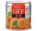 SSK カロリ−OFF 黄桃 185g×24個入【日本出荷】