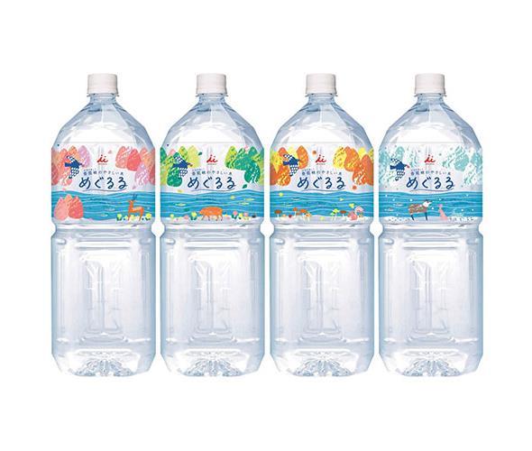 井村屋 めぐるる 2000mlペットボトル×6本入【日本出荷】