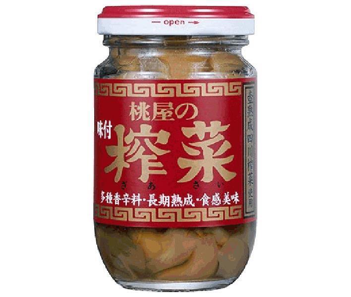 桃屋 味付ザーサイ 100g瓶×12個入【日本出荷】