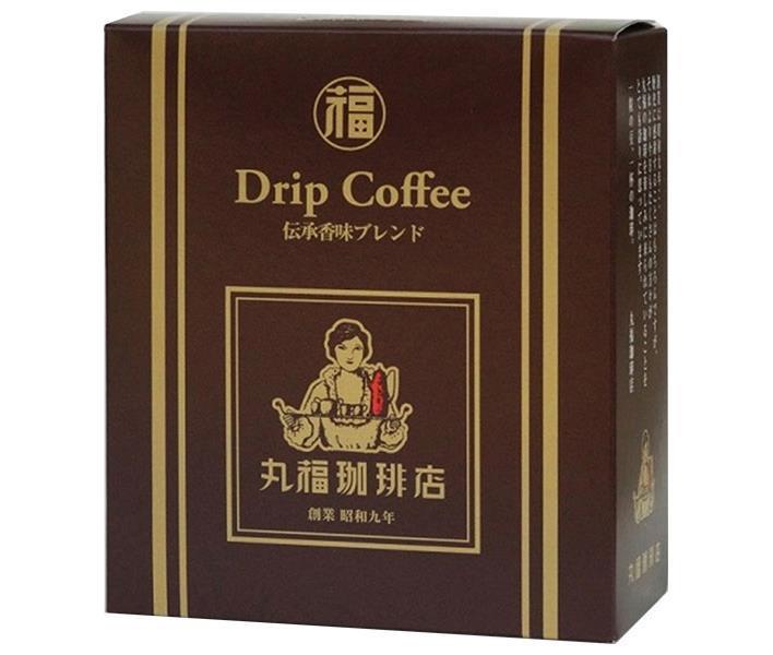 丸福珈琲店 ドリップコーヒー 伝承香味ブレンド 50g(10g×5P)×12袋入【日本出荷】