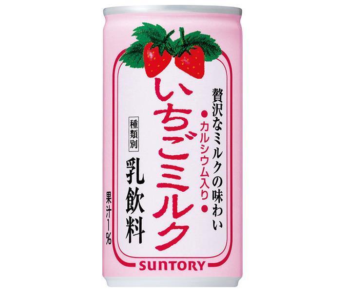 サントリー いちごミルク 190g缶×30本入【日本出荷】