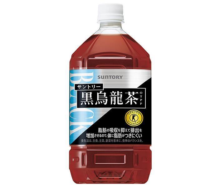 Suntory Black Oolong Tea [Food for Specified Health Uses] 1.05L plastic bottles x 12 pieces [Shipped in Japan]