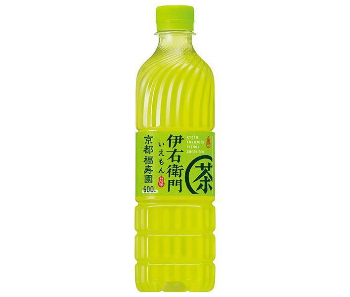 サントリー 緑茶 伊右衛門(いえもん)【手売り用】 600mlペットボトル×24本入【日本出荷】