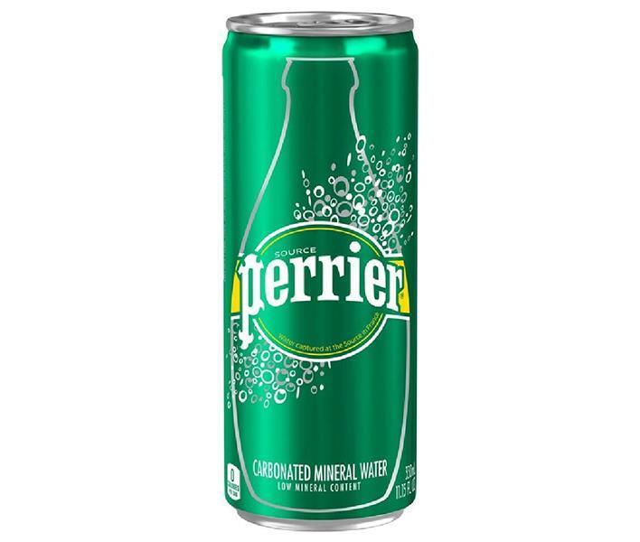 Japan-France Trade Perrier 330ml can x 24 bottles [shipped in Japan]