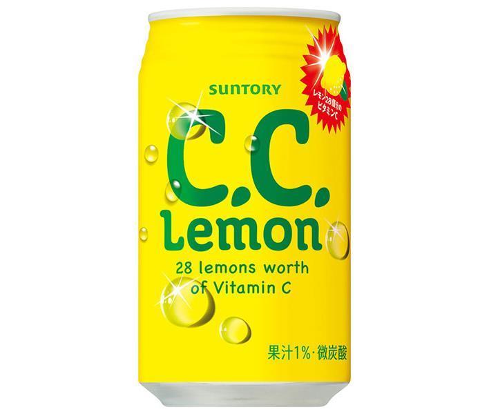 サントリー C.C.レモン 350ml缶×24本入【日本出荷】