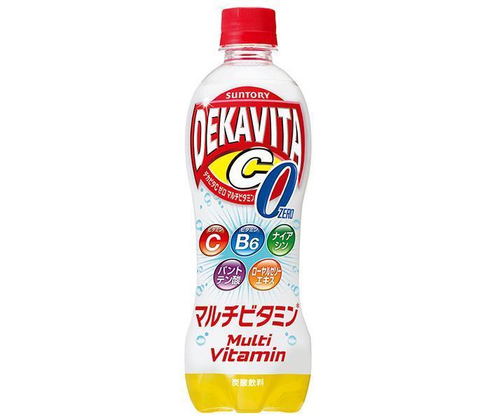 サントリー デカビタC ゼロ マルチビタミン 500mlペットボトル×24本入【日本出荷】