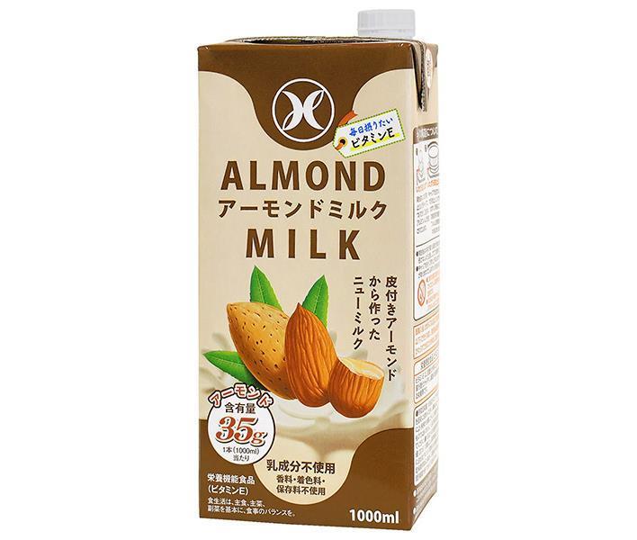 Kyushu Dairy Almond Milk 1000ml paper pack x 6 bottles [shipped in Japan]