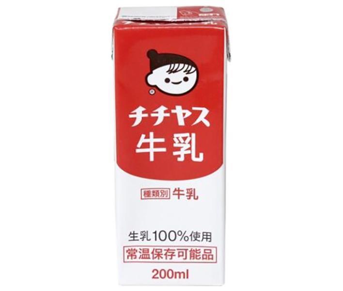 Chichiyasu Chichiyasu Milk 200ml paper pack x 24 pieces [shipped in Japan]