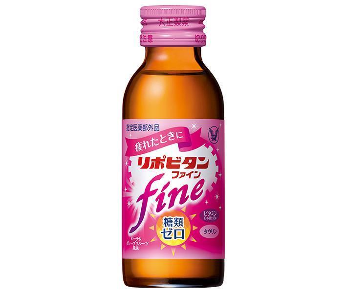 Taisho Pharmaceutical Lipovitan Fine 100ml bottle x 50 bottles [shipped in Japan]