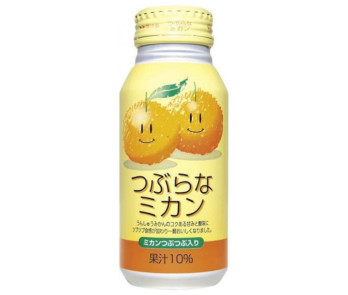 JAフーズ大分 つぶらなミカン 190gボトル缶×30本入【日本出荷】