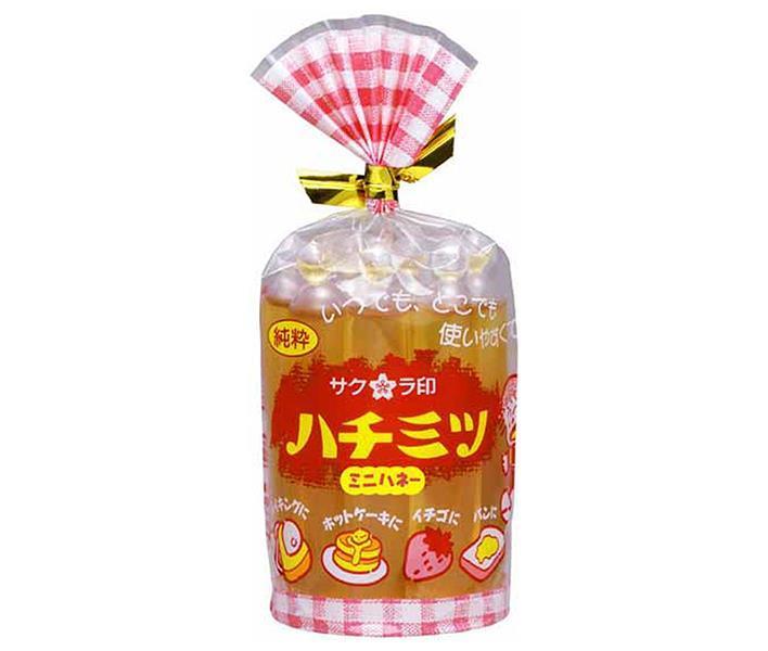 加藤美蜂園 サクラ印 純粋ハチミツ(ミニハネー) 15g×10本×12袋入【日本出荷】