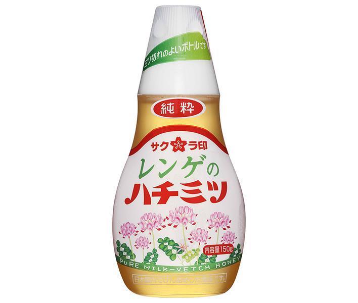 加藤美蜂園 サクラ印 純粋レンゲハチミツ 150g×15本入【日本出荷】
