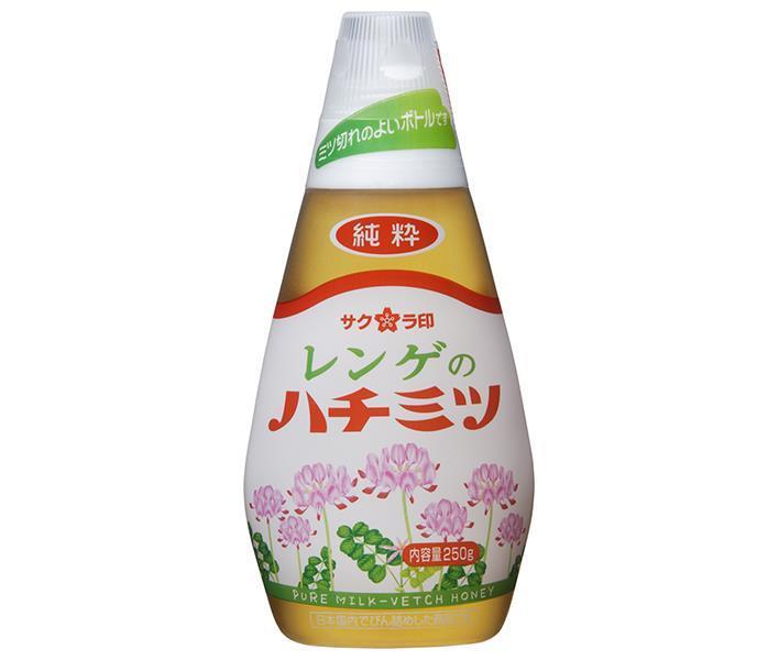 Kato Bibeeen Sakura Seal Pure Astragalus Honey 250g x 12 bottles [Shipped in Japan]